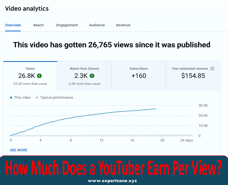 How Much Does a YouTuber Earn Per View