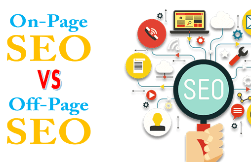 on-page SEO vs off-page SEO