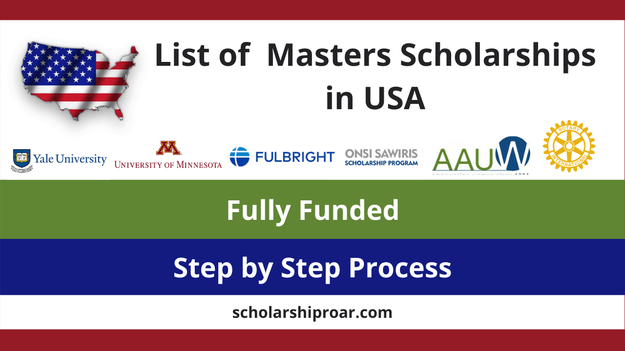 Fully Funded Masters Scholarship in USA: Unlock Opportunities